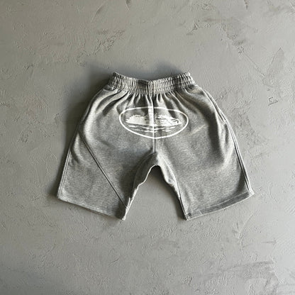 Corteiz Alcatraz Shorts Grey