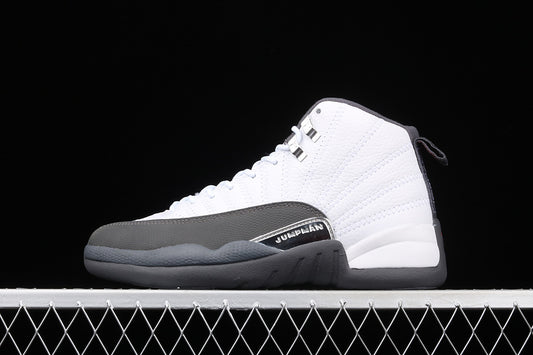 Jordan 12 Retro White Dark Grey