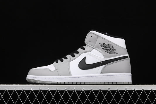 Jordan 1 Mid Light Smoke Grey