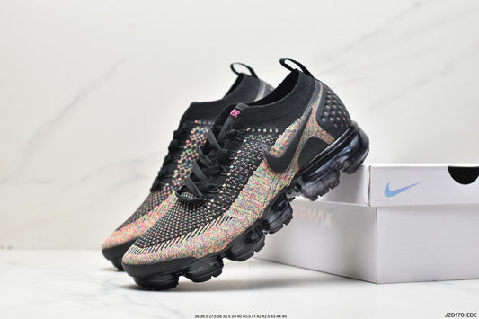 Nike Air VaporMax Flyknit 2 Black Multi-Color