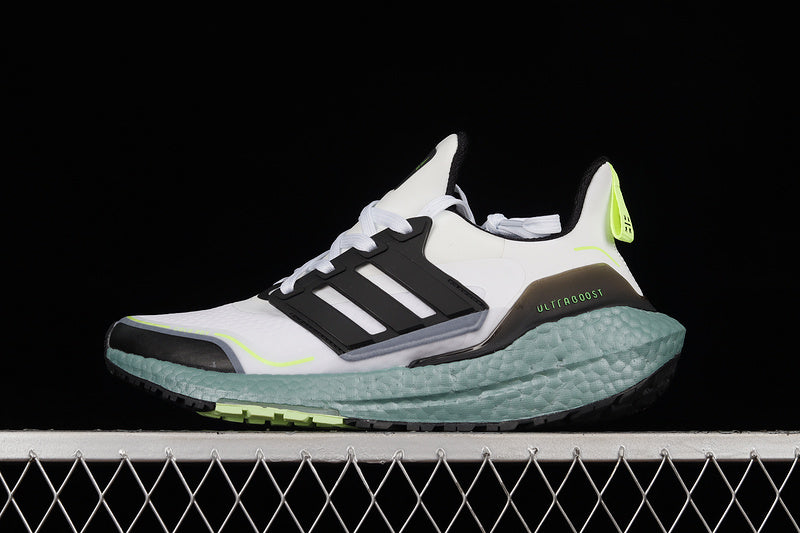 Adidas Ultra Boost 21 Cold.RDY White Signal Green