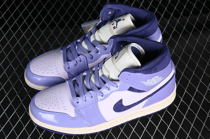 Jordan 1 Mid Chenille Sky J Light Purple