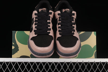 A Bathing Ape Bape SK8 Sta Dirty Pink Black