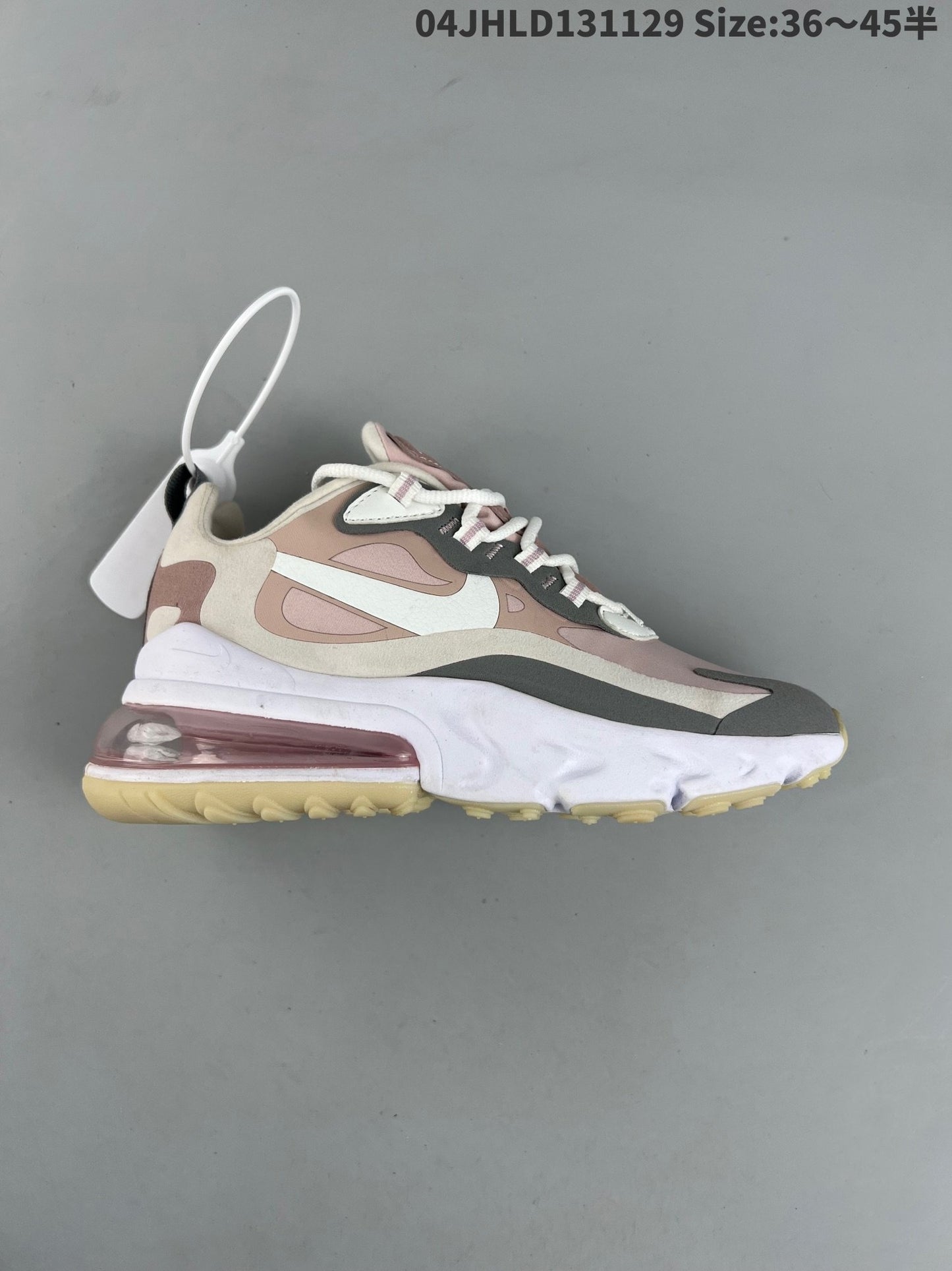 Nike Air Max 270 React Plum Chalk Stone Mauve