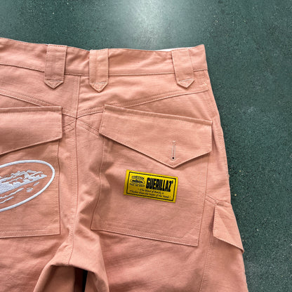 Corteiz Storm Cargo Pants Salmon