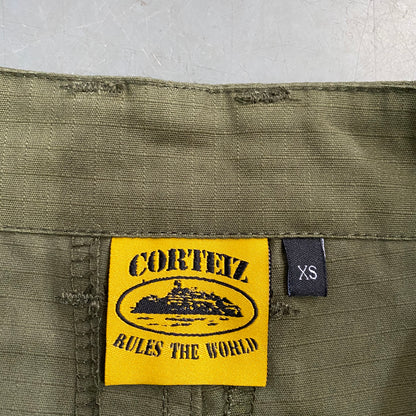 Corteiz Guerillaz 21' Cargo Shorts Khaki Green