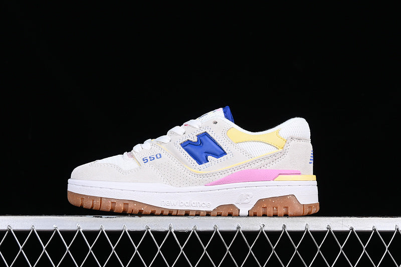 New Balance 550 Sea Salt Marine Blue