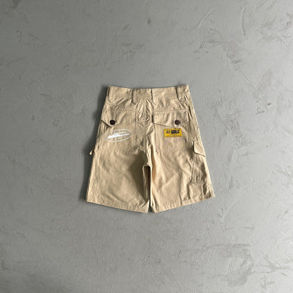 Corteiz Storm Cargo Shorts Beige