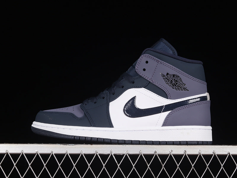 Jordan 1 Mid Obsidian Sanded Purple