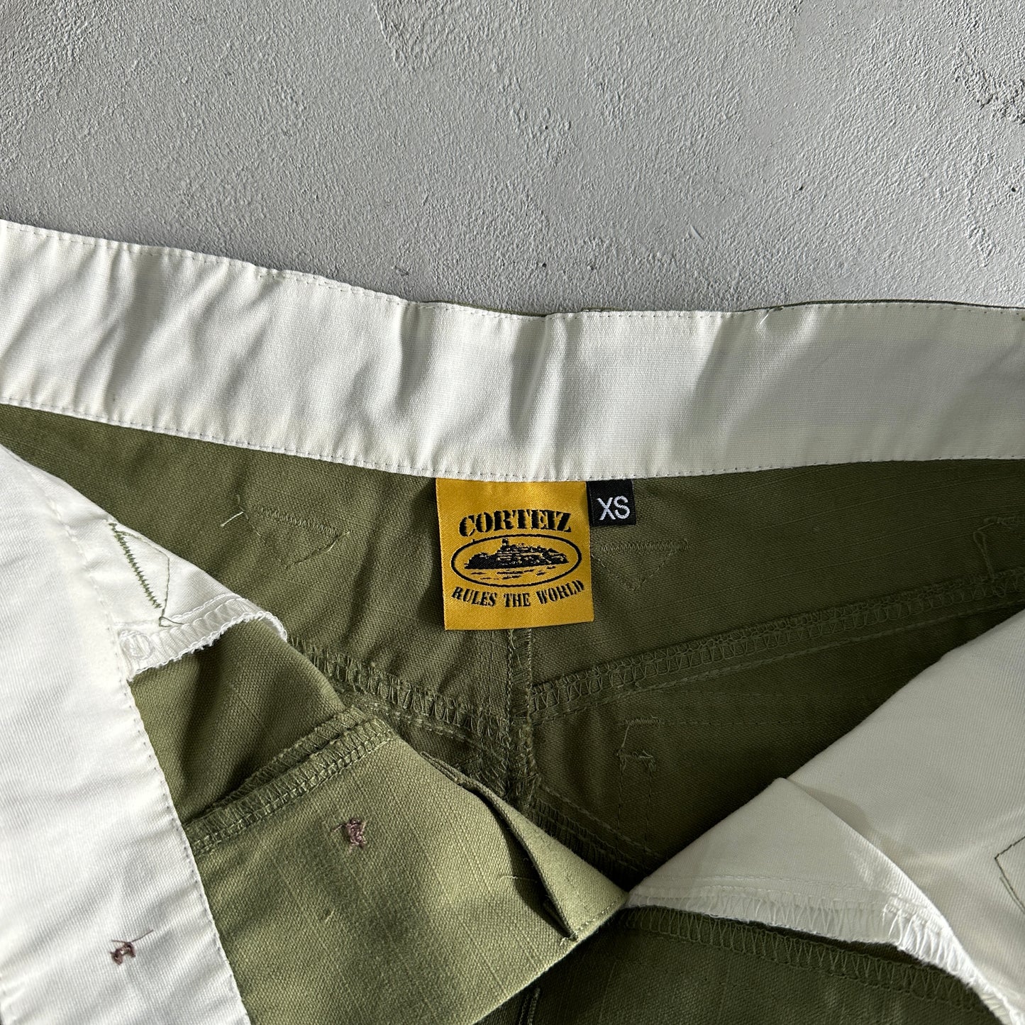 Corteiz Storm Cargo Pants Khaki