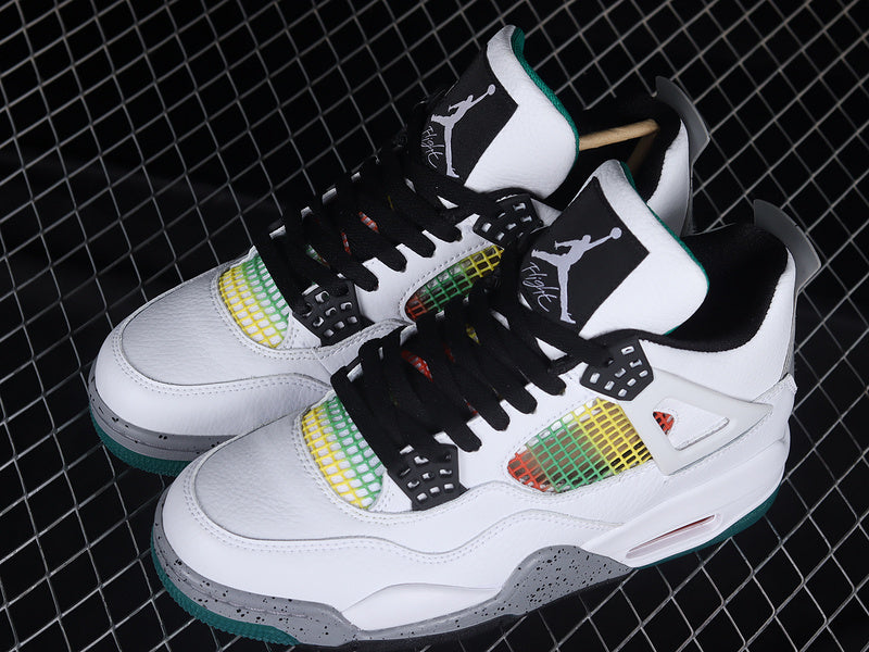 Jordan 4 Retro Lucid Green Rasta