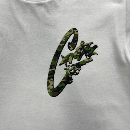 Corteiz Camo Gunslinger Tee White Camo