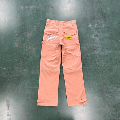 Corteiz Storm Cargo Pants Salmon