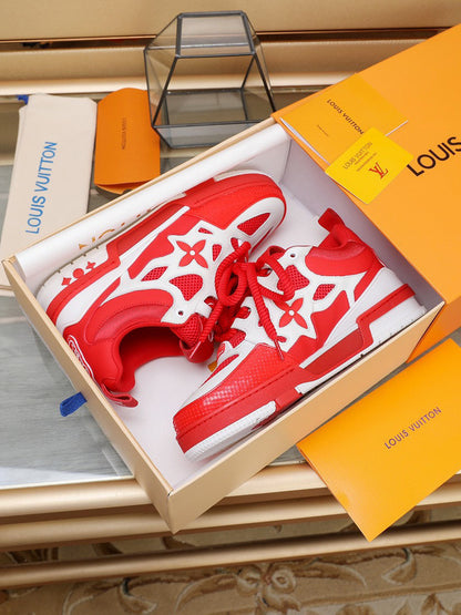 Louis Vuitton LV Skate Sneaker Red White