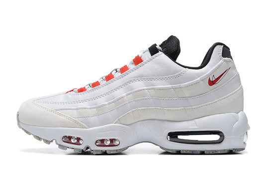 Nike Air Max 95 Light Bone Habanero Red