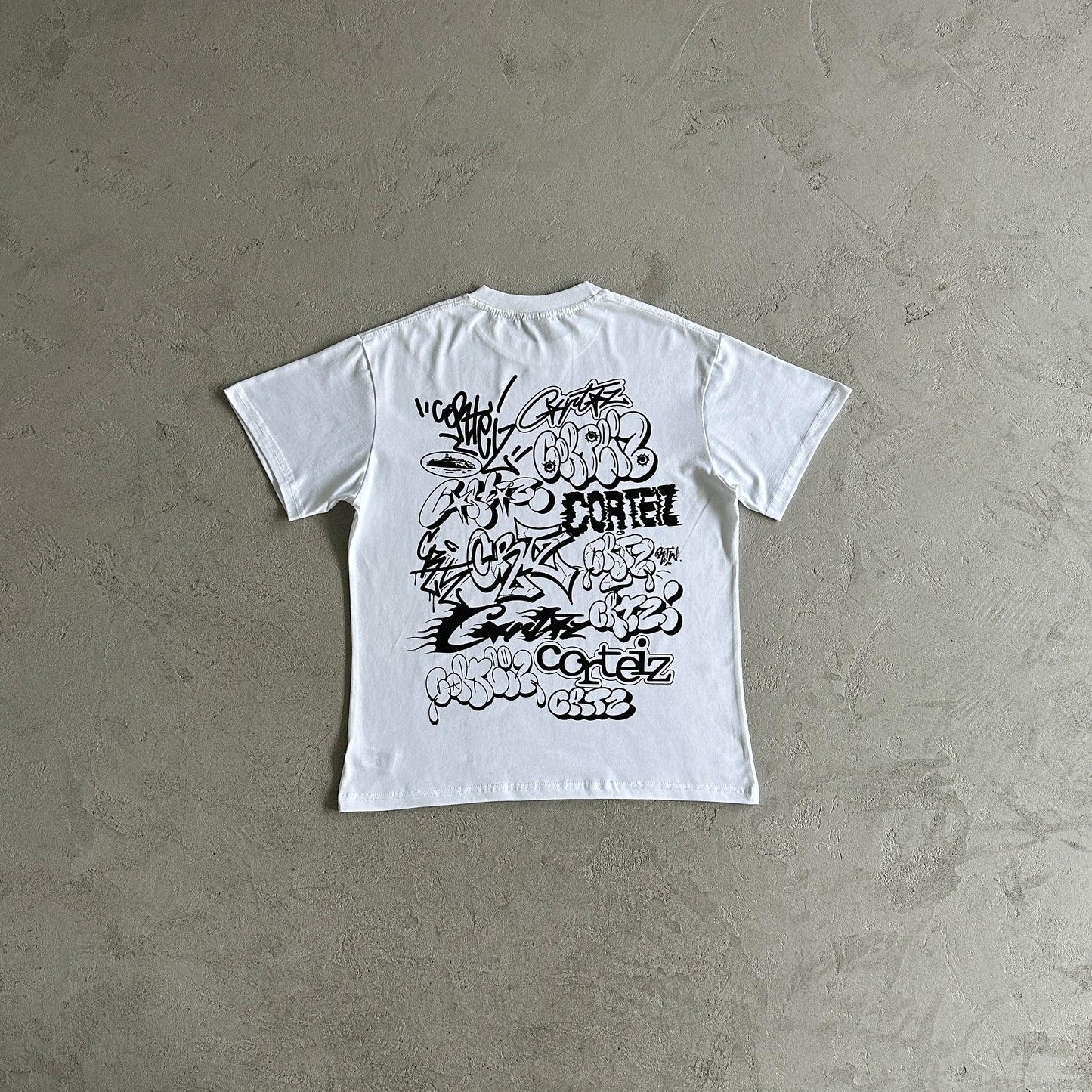 Corteiz Graffiti Tee White