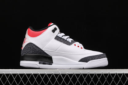 Jordan 3 Retro Fire Red Denim