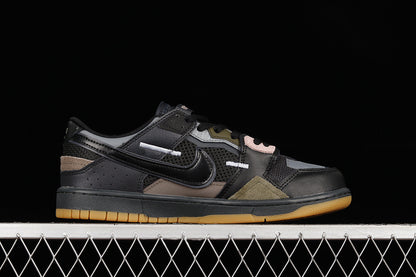 Nike Dunk Low Scrap Black Gum