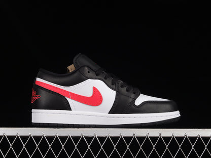 Jordan 1 Retro Low Black Siren Red