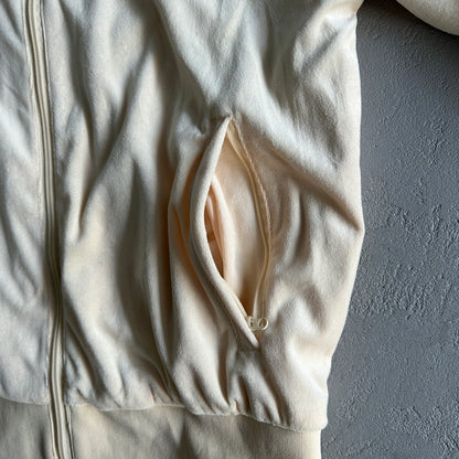 Corteiz VVS Velour Jacket Vanilla