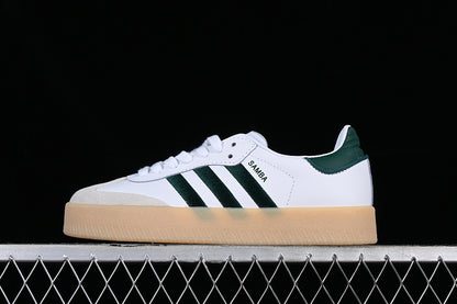 Adidas Sambarose White Collegiate Green Gum