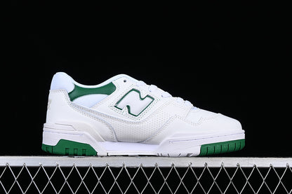 New Balance 550 White Classic Green