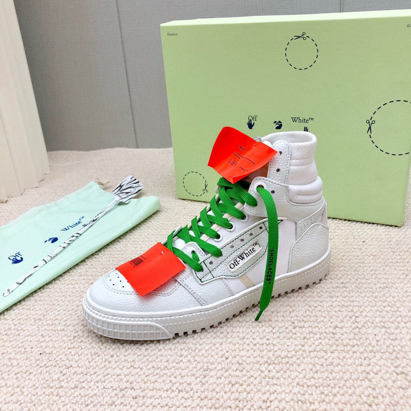 Off-White Off-Court 3.0 White Green Laces