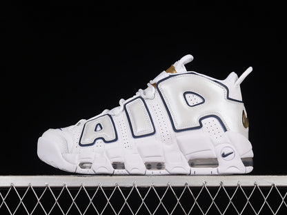 Nike Air More Uptempo White Midnight Navy