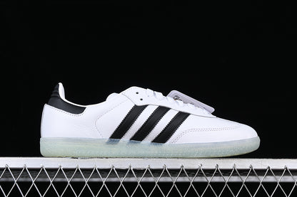 Adidas Samba Jason Dill White Black Patent