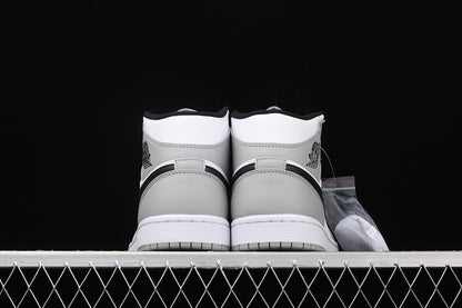 Jordan 1 Mid Light Smoke Grey