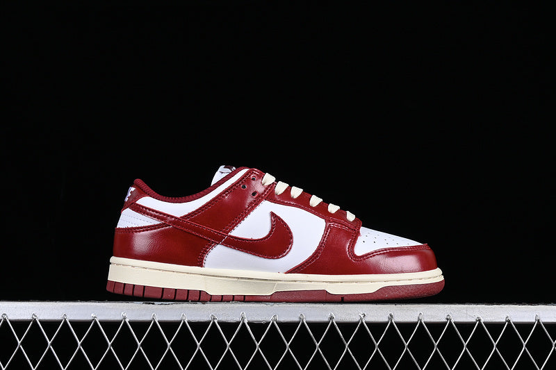 Nike Dunk Low PRM Vintage Team Red