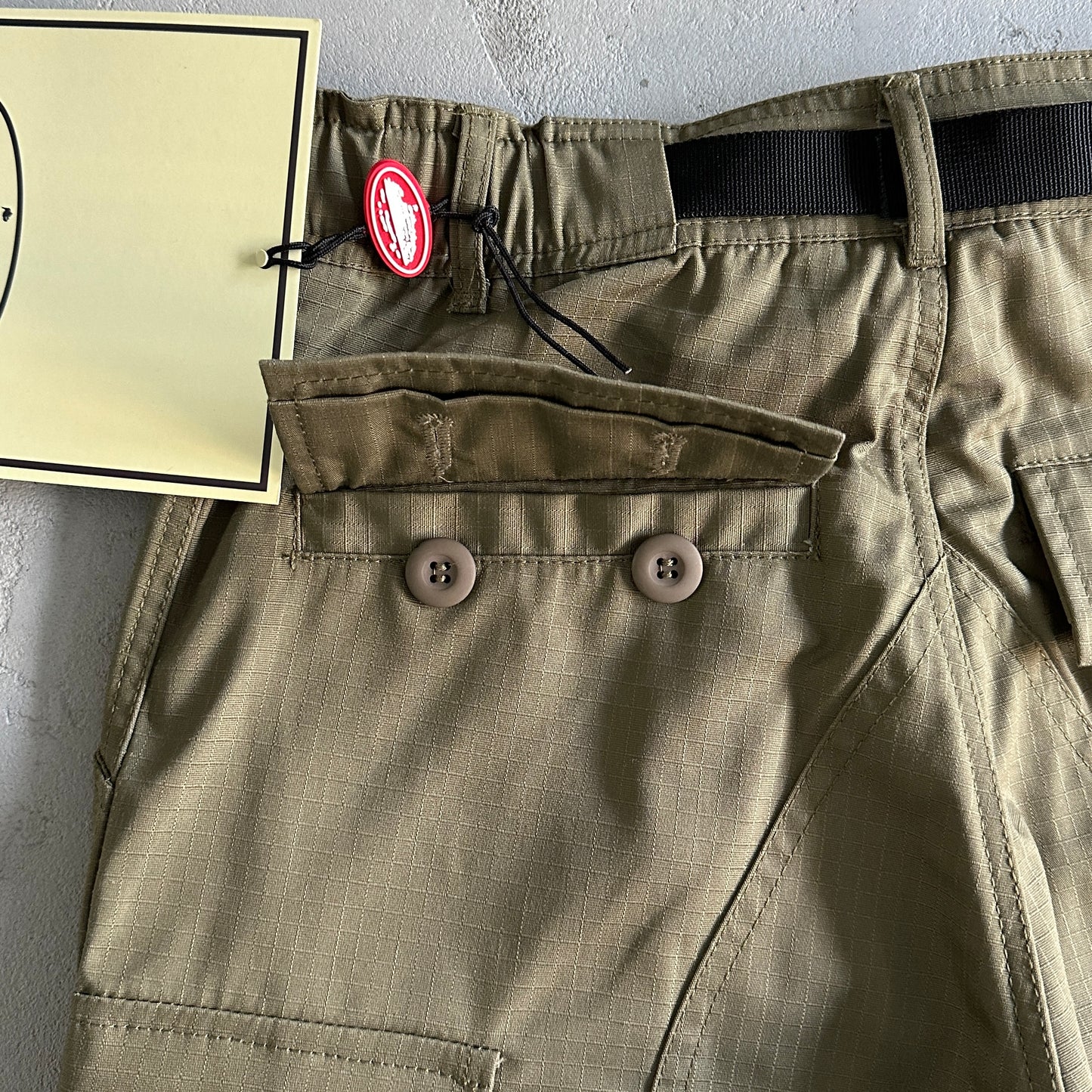 Corteiz Guerillaz Cargo Pants Tonal Khaki