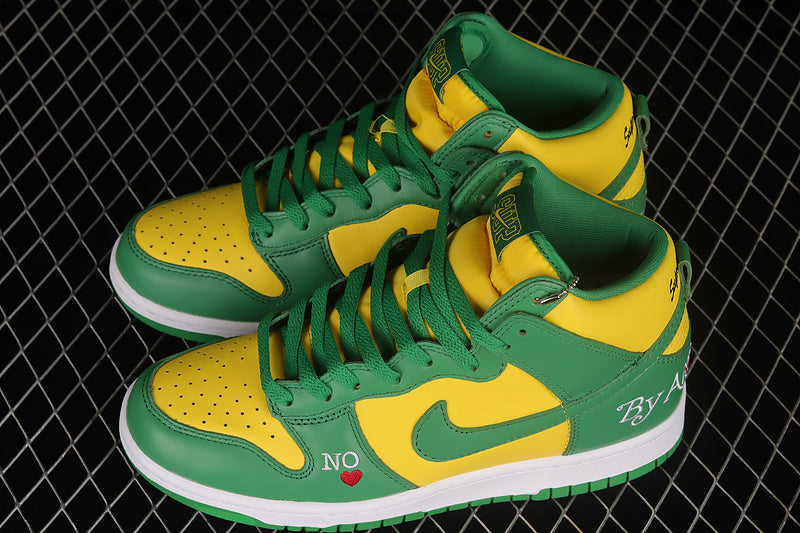 Nike SB Dunk High Supreme By Any Means Brazil