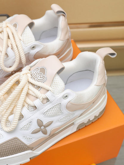 Louis Vuitton LV Skate Sneaker Beige White