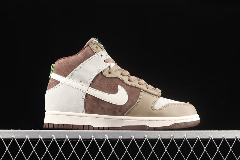 Nike Dunk High Light Chocolate