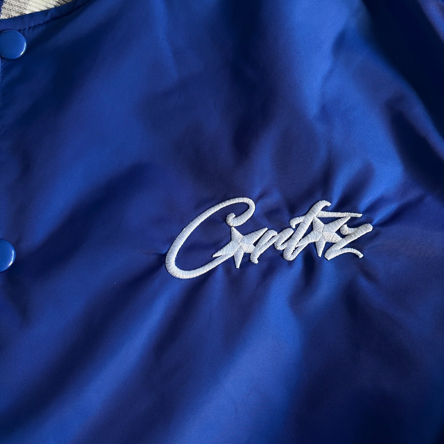 Corteiz Stadium Jacket Blue