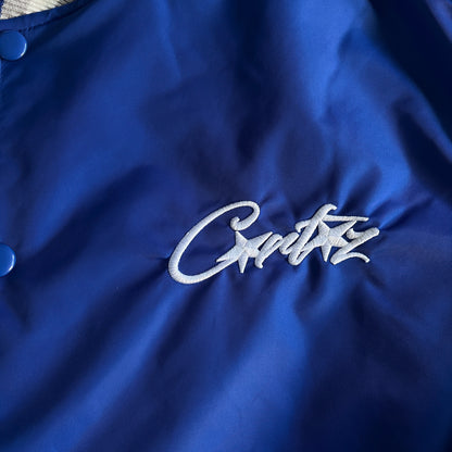 Corteiz Stadium Jacket Blue