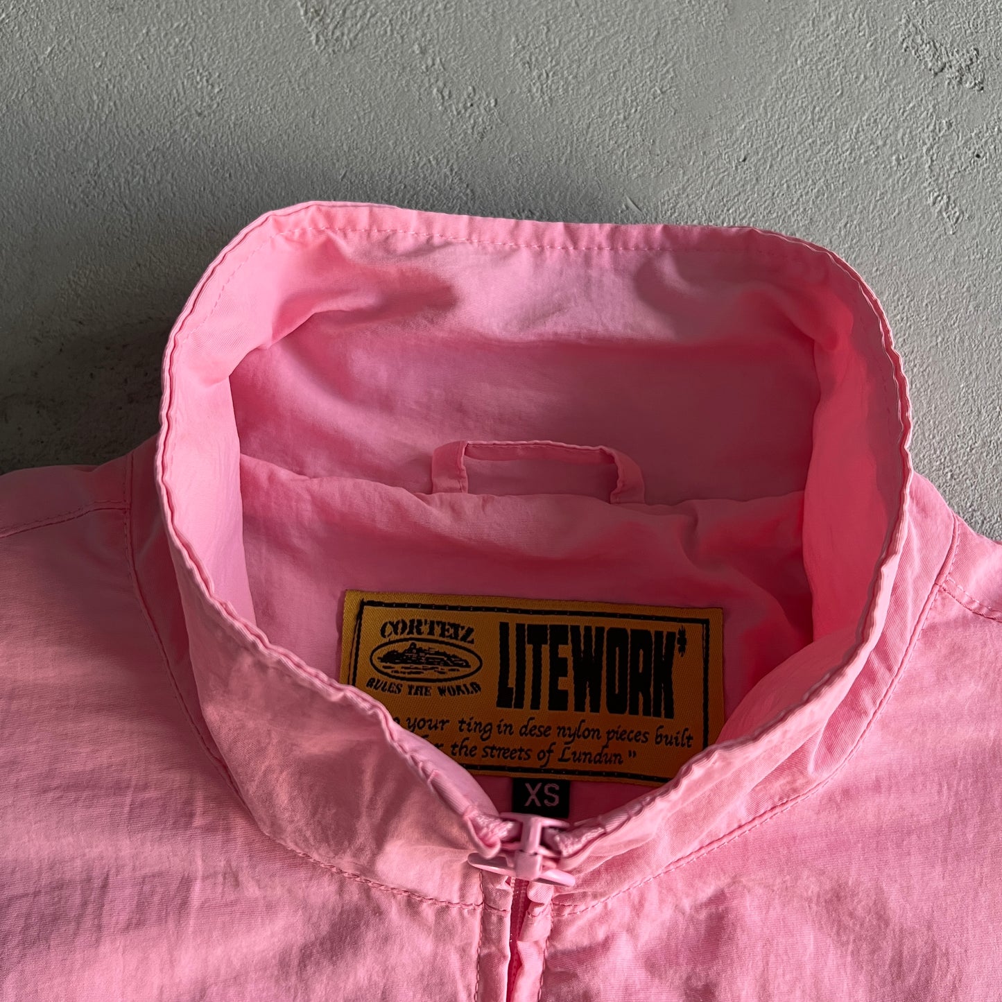 Corteiz Shukushuku Jacket Baby Pink