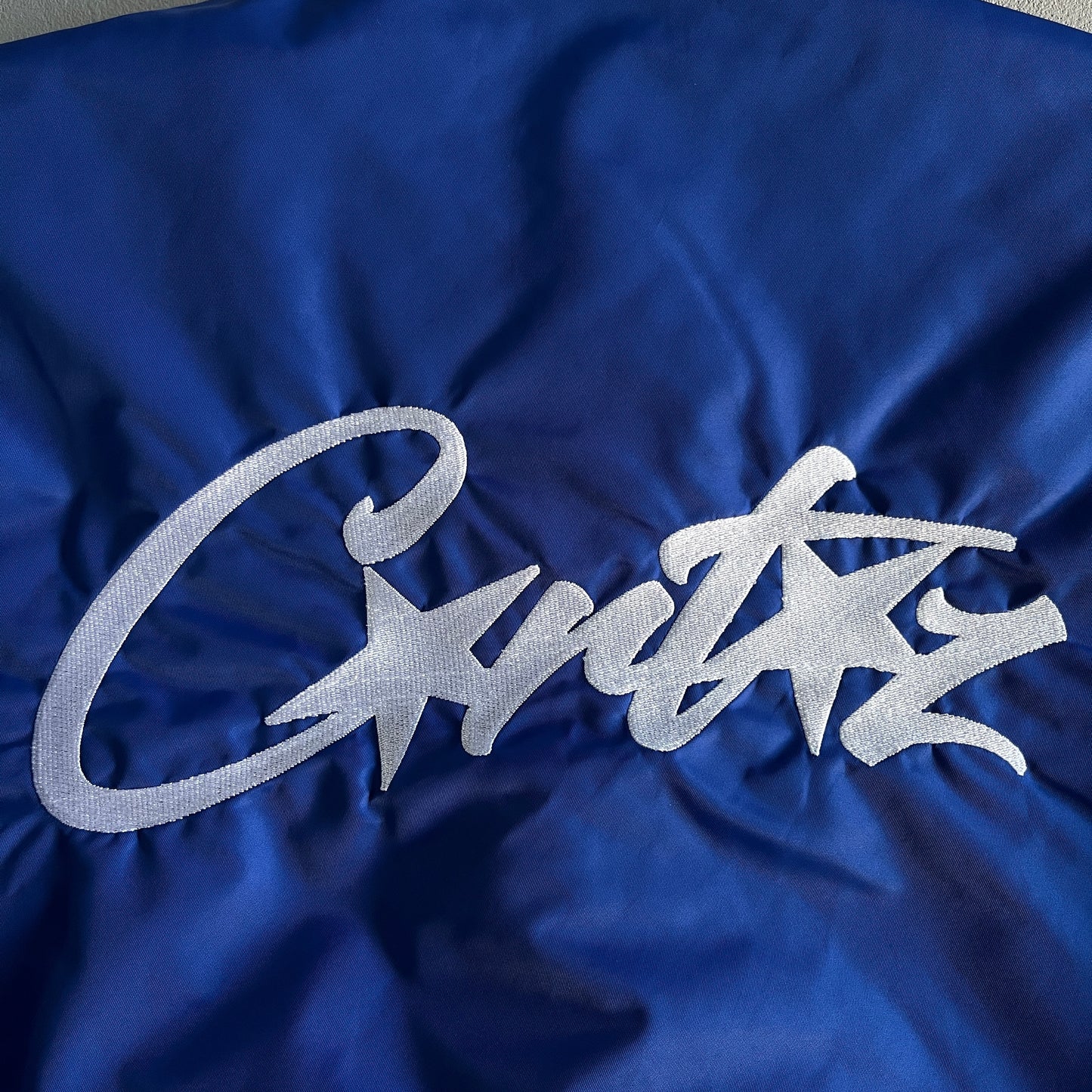 Corteiz Stadium Jacket Blue