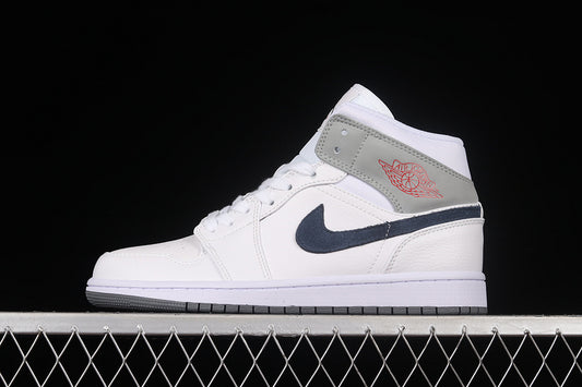 Jordan 1 Mid Paris White