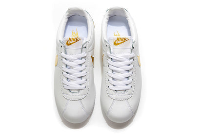 Nike Classic Cortez White Metallic Gold