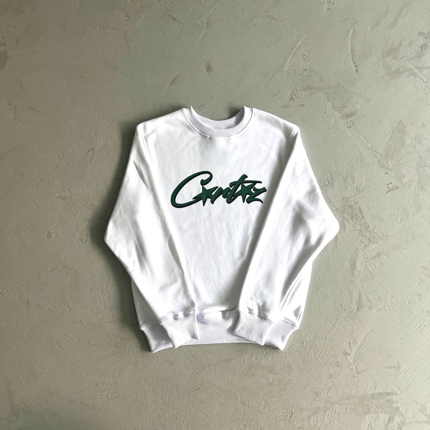 Corteiz Allstarz Sweatshirt White Green