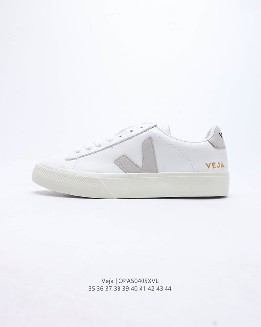 Veja Campo Low Chromefree Leather Whitie Natural