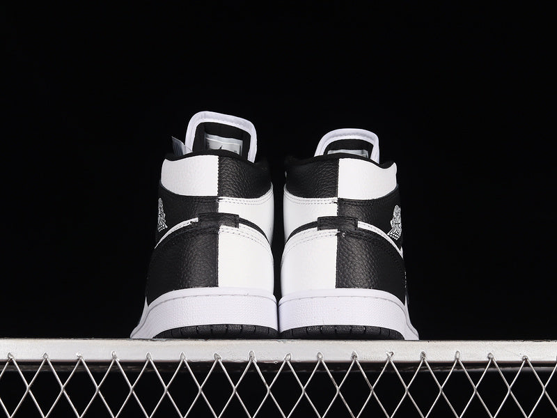 Jordan 1 Mid Split Black White