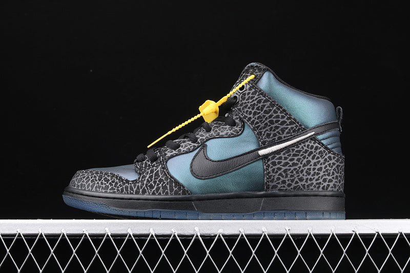 Nike SB Dunk High Black Sheep Hornet