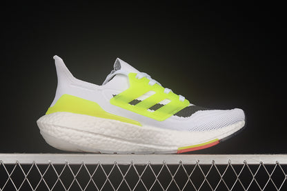 Adidas Ultra Boost 21 White Volt