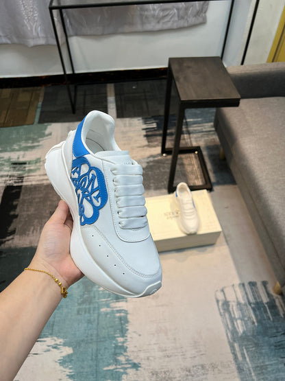 Alexander McQueen Sprint Runner White Blue