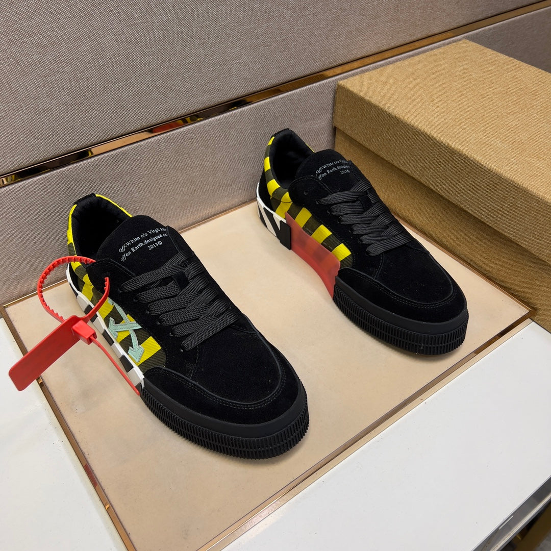 Off-White Vulc Low Black Yellow Green