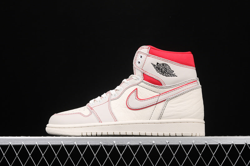 Jordan 1 Retro High Phantom Gym Red