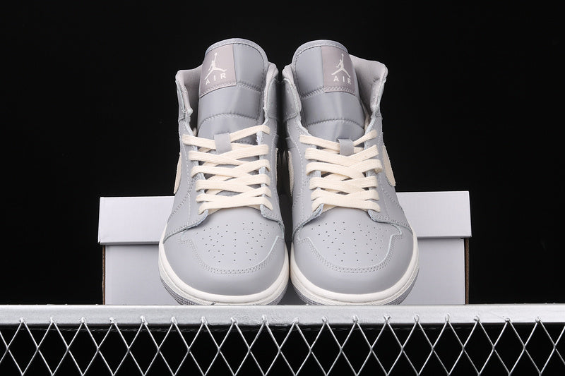 Jordan 1 Mid Atmosphere Grey Pale Ivory